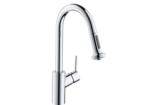 M52 M5216-H220 single lever kitchen mixer 220 with pull-out spray  by  Hansgrohe