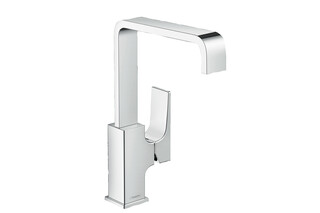 Metropol Single lever basin mixer 230 with lever handle and push-open waste set  by  Hansgrohe