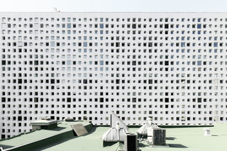 concrete skin, Mount Stephen Club Hotel, ivory  by  Rieder