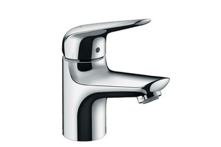 Novus single-lever basin mixer 70 LowFlow with push-open pop-up waste  by  Hansgrohe