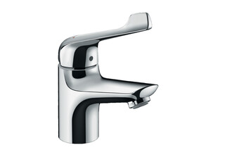 Novus single-lever basin mixer 70 with extra long handle and pop-up waste  by  Hansgrohe