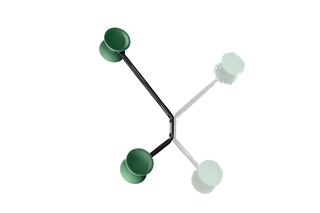 OFFICINA wall coat hanger  by  Magis