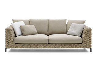 RAY OUTDOOR NATURAL 2-seater  by  B&B Italia