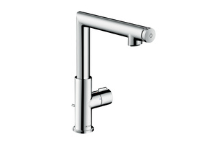 AXOR Uno Select basin mixer 220 with pop-up waste set  by  AXOR