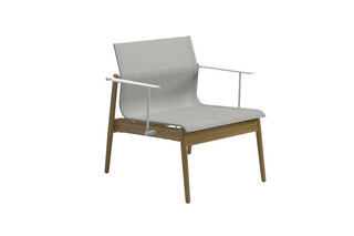 Sway Teak lounge chair  by  Gloster Furniture