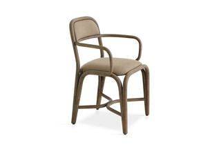 Fontal Stuhl mit Armlehnen gepolstert T011 C  von  Expormim