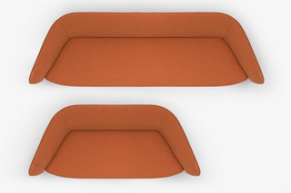 Tuile sofa  by  Kristalia