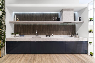 Krion Showroom Home T103. Antico Bianco  by  KRION