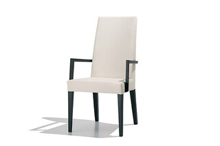 Anna Luxe chair with armrests  by  Andreu World