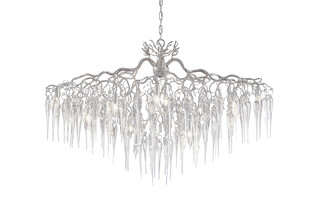 Hollywood Chandelier Glass oval  by  Brand van Egmond