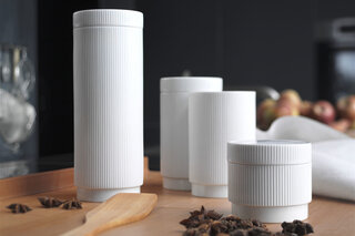 bulthaup storage jars  by  bulthaup