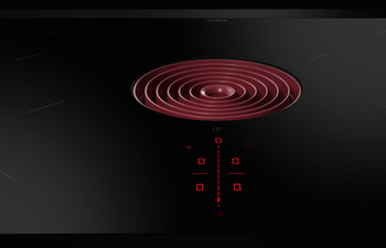 BORA Pure - Induction glass ceramic cooktop with integrated cooktop extractor - Exhaust air PURA