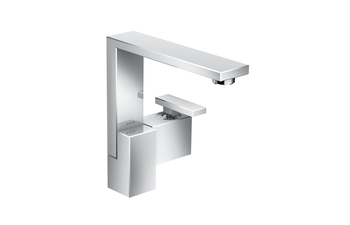 AXOR Edge Single lever basin mixer 190 with push-open waste set