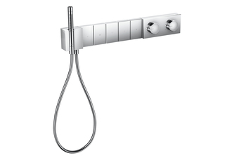 AXOR Edge Thermostatic module Select 680/100 for 5 functions for concealed installation - diamond cut