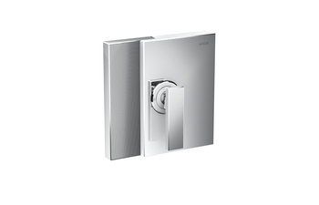 AXOR Edge Single lever shower mixer for concealed installation - diamond cut