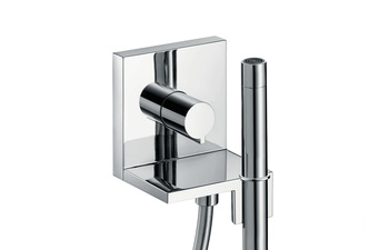 AXOR ShowerSolutions Hand shower module 120/120 Square for concealed installation