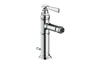 AXOR Montreux single lever bidet mixer with pop-up waste set