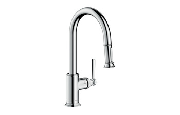 AXOR Montreux Single lever kitchen mixer with pull-out spray