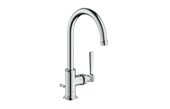 AXOR Montreux single lever basin mixer 210 with pop-up waste set