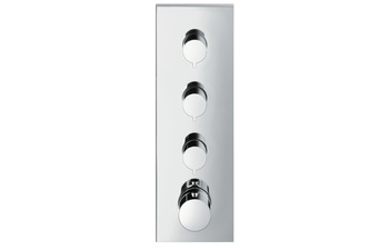 AXOR ShowerSolutions Thermostatic module 360/120 Square for concealed installation