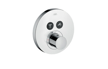 AXOR thermostatic mixer Round for 2 outlets for concealed installation