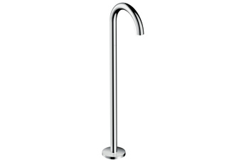 AXOR Uno Bath Spout floor-standing, bent