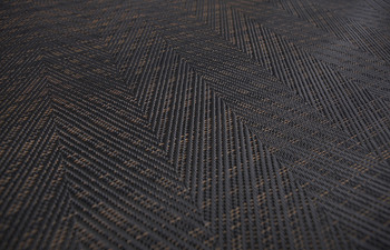 Graphic Herringbone Black