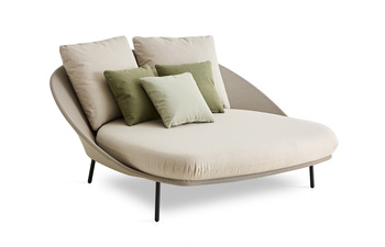 Twins double chaise longue C173