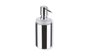 Soap dispenser with holder