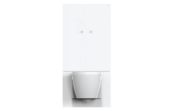 WC module White, sensor controlled flushing mechanism