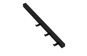 Washbasin profile with 3 hooks