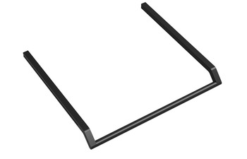Washbasin profiles with support rail