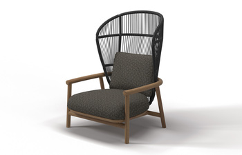 Fern high back lounge chair