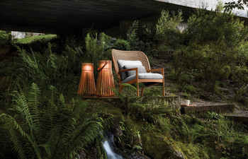 Kay high back lounge chair