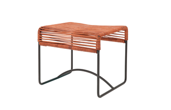 Acapulco Taburete Leder Cognac