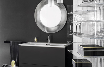 Kartell by Laufen Einbau-Waschtisch slim