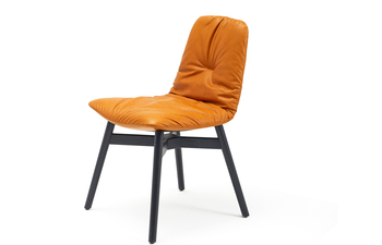 Leya chair with wooden frame cross