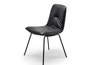 Leya chair with steel frame