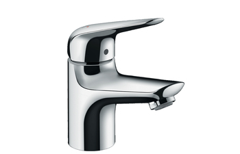 Novus Einhebel-Waschtischmischer 70 LowFlow mit Push-Open Ablaufgarnitur