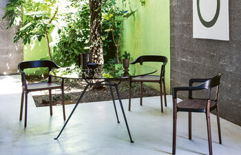 OFFICINA chair steelwood