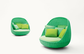 Orbitry armchair
