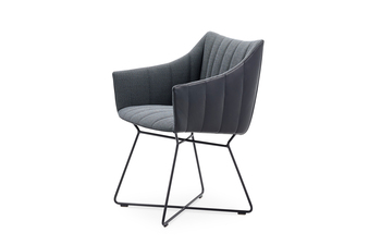 Rubie armchair with wire frame
