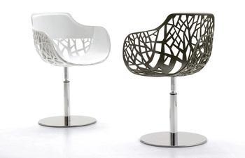 Forest swiveling armchair