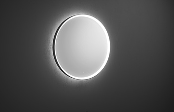 MYA illuminated mirror with LED lighting and circulating LED-frame