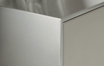 bulthaup b3 Edelstahl und Aluminium