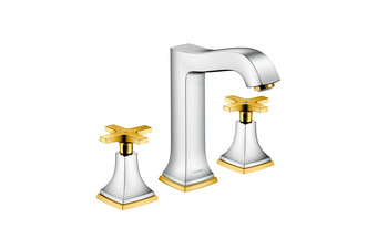 Metropol Classic 3-hole washbasin cross high