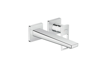 Metropol Single Lever Bath Mixer, wall mounted, 225, lever