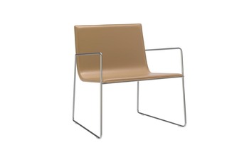 Lineal Sessel mit Armlehnen