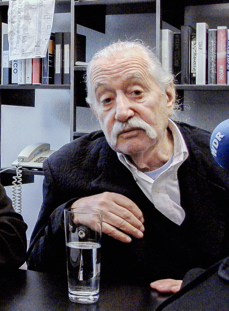 Ettore Sottsass mit knapp 90 Jahren in Köln