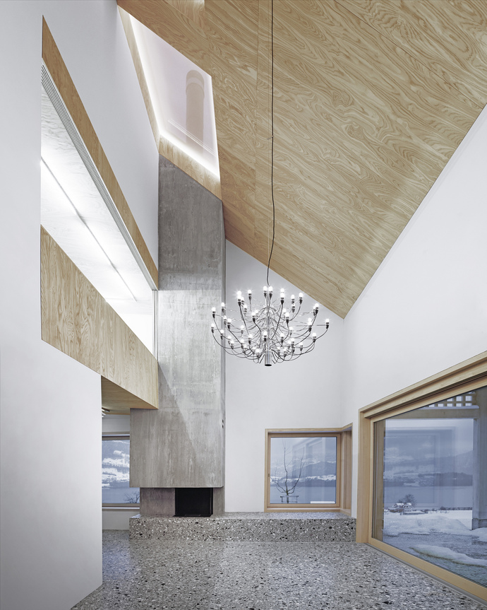 Andreas Fuhrimann Gabriele Haechler, Schweiz, Beton, Brutalismus, Country House Bärgiswil